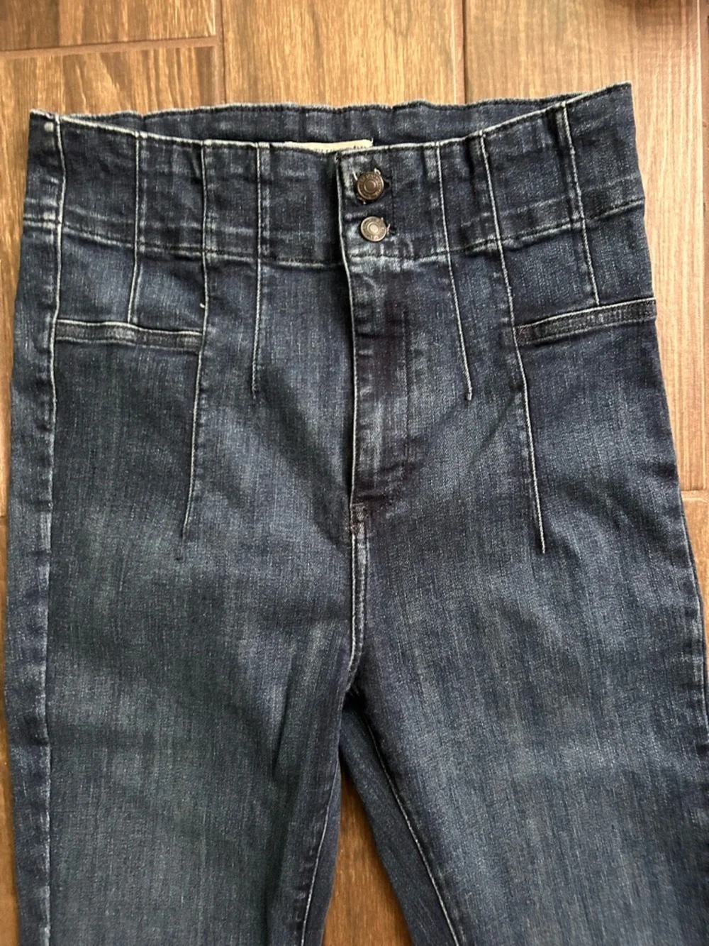 Free People We the Free Jayde High Rise Flare Jeans Sz 32S